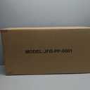 Seeday 3 Tier Slim Bathroom Storage Cabinet, Narrow Organizer with Wheels and Toilet Paper Holder, Waterproof, No Assembly Required, Perfect for Small Spaces in Bathroom, Kitchen and Bedroom