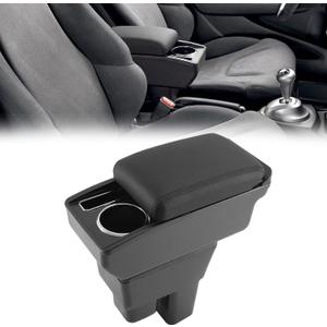 Center Console Armrest Box for Honda Fit Hatchback 2009-2013 | Easy Installation,More Convenient,Perfect Fit