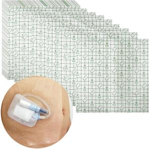 Waterproof Shower Cover Shields for Dialysis Port Picc Line Chest Catheter PD Peritoneal Dialysis Chemo Port Feeding Tube Shower Protector 8" x 8" (Pack of 25) Waterproof Shower Cover Shields for Dialysis Port Picc Line Chest Catheter PD Peritoneal Dialysis Chemo Port Feeding Tube Shower Protector 8" x 8" (Pack of 25)