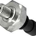FainWan 55581588 Oil Pressure Sensor, Switch, Silver, MOSFET, Push Button, Normally Open, Manual Operation