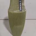 Tall Ceramic Vase Green, Large Flower Vase for Home Decor - 14 Inch