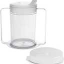 Providence Spillproof 12oz Adult Sippy Cup with Handles - Independence Sip Cups for Adults with Limited Mobility - Handicap Cups for Elderly Care - Made in the USA - PSC 50 - 1 Pack