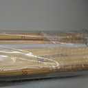 LazBlinds 100% Blackout No Drill Bamboo Roman Shades, Cordless Bamboo Blinds for Indoor Windows, Room Darkening Shades for Home & Patio, Thermal Insulated, Squirrel, 20" W x 48" H