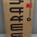 Pamray 23 Inch Computer Desk for Small Spaces, Home Office Work Desk with Headphone Hook, Small Office Desk Study Writing Table (Pink)