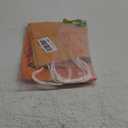 Oudain 5 Pcs Anime Theme Party Supplies Happy Birthday Paper Bags Candy Treat Goodie Gift Bags for Cartoon Animation Birthday Party Favors Decoration(Red Star Orange)