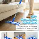 MR.SIGA Professional Microfiber Mop for Hardwood, Laminate Floor Cleaning