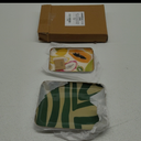 Creative Co-Op Fruit and Abstract Enameled Metal Trays, Set of 2