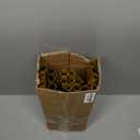 Nisoger 7.2FT Round Backdrop Stand, Circle Gold Balloon Wedding Arch Frame, Metal Wedding Backdrop With Storage Bag For Valentines Day Parties, Baby Shower, Ceremony and Graduation Decorations