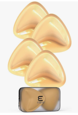 Sticky Push Up Bra Inserts 2 Pairs-Double Sided Sticky Waterproof Bra Pads for Volume