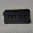 Weekly Pill Organizer 2 Times a Day - Am Pm Pill Box 7 Day, Large Twice Medicine Pill Case for Daily Medication, Vitamins, Fish Oils, Supplements Portable Week Pill Holder Container, Translucent Black