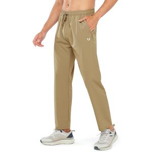 NORTHYARD Men's Athletic Pants Running Workout Joggers Lightweight Gym Jogging Track Casual Sweatpants with Zipper Pockets, 2XL