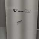 Timtin 1 Sets Fluorescent Green Acrylic License Plate Frame Cover with Screws, Fits Standard 6" x 12" Inches Car Plate, Transparent Universal Car Tag Frame Holder Accessories