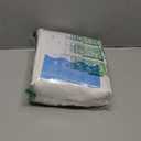 Awellife Farmhouse Shower Curtain Ruffle Linen Textured Boho Shower Curtain for Bathroom, White 72" W x 72" L