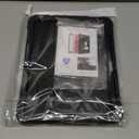 Case for iPad (A16) 11th Generation 11 Inch 2025 / iPad 10th Generation 10.9 Inch 2022, [Built-in Pencil Holder] Heavy Duty Shockproof Rugged Protective Case, Black