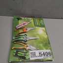 3 Pack Garden Pruning Shears Stainless Steel Blades Handheld Pruners Set with Gardening Gloves