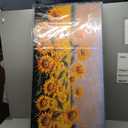 Yuaxker Sunflower Flower Wall Art Modern Yellow floral Canvas Painting Positive Trendy Wall Decor Artwork for Living Room Bedroom Dining Room Office Home Decor 24x48inch