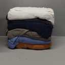 KAHAF Collection 6-Pack Bath Towels - Lightweight - Extra Absorbent - 100% Cotton - Shower towels (Multi, 27 inchesx54 inches)