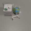 Dog Balls,The 3rd Generation Interactive Toys for Puppy/Small/Medium/Large Dogs,Improved Dog Rolling Effect Tennis Ball with Strap, Tough Motion Activated Automatic Moving Dog Toys (Green)
