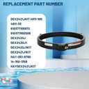 DEX2421JKIT Tension Control Clamp Compatible with Hayward Swim-Clear and Hayward Pro-Grid FiltersDEX2421JKIT Cartridge Filter Clamp with Tank Seal