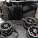 Bicystar Pet Stroller for Small Dogs Cats with Wheels, Detachable Carrier, Max Load 33 lbs, Easy Folding, Compact Portable, Dog Carriage Cart Car Seat 3 in 1
