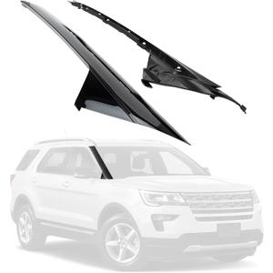 Windshield Trim Panel A Pillar Molding Kit Fit for Ford Explorer 2011-2019 Sport 4 Door Replaces BB5Z-7803144-AA BB5Z7803144AA BB5Z-7803136-BA 926-451 BB5Z-7803144-BA(Right Passenger Side)