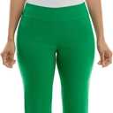 Zac & Rachel Women's Pull-on Slim Leg Crop Pant (16, Jelly Bean)