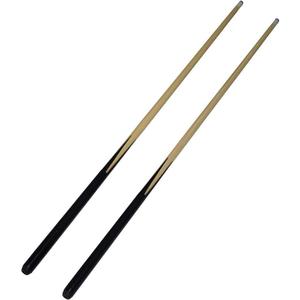  36 inch Wooden Billiard House Cue Sticks Shorty Cues Pool Cues for Kids Hardwood Billiard Cue Sticks 12mm Glue-on Tips, Set of 2