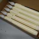 6 Pcs Sensor Dawn to Dusk Window Candles, Flickering Battery Candles for Windows, Ultra Bright Fake Candle Lights with Suction Cup, Led Candlesticks for Xmas Home Decor, Warm Yellow Light