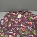 SSLR Pack Hawaiian Shirt for Men Flamingo Short Sleeve Casual Button Down Shirts Summer Beach Shirt XXXL