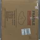 Irregular Wall Mirror - Wall Mirrors Decorative 22"x 36" Asymmetrical Abstract Mirror Aviation Aluminum Alloy Frame Unique for Bathroom, Bedroom, Living Room, Cloakroom, Entryway Black