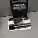 Karaoke Machine, Portable Bluetooth Speaker with 2 Wireless Microphones for Adults & Kids with Lights, Karaoke Microphone with PA System Supports USB/TF/REC/FM/AUX for Home Party Home System Packages (Black)