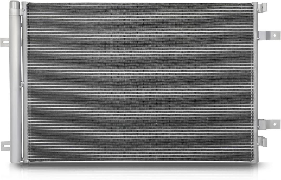 SCITOO 3936 Air Conditioning A/C Condenser Compatible for 2011-2016 for Ford for F-250 Super Duty 6.2L 2011-2016 for Ford for F-350 Super Duty 6.2L 2011-2016 for Ford for F-450 Super Duty 6.8L