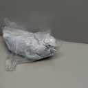 Waterproof Tablecloth with Elastic Tablecloth for Round Tables 36"-70" for Indoor Outdoor Patio Use, 60Inch, White and Gray Marble