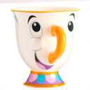 Disney Beauty and the Beast Offical Licensed Chip Tea Cup by Paladone, 9oz Ceramic Coffee Mug a Disney Princess Collectible Novelty Gift