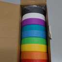 Bedgeta 9Pcs Mason Jar Lids, Regular Mouth Plastic Mason Lids, Leak Proof Canning Lid with Silicone Ring for Ball, Kerr and More, Reusable Can Tops, Colored Caps Covers for Jars