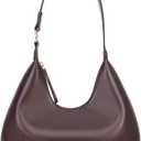 Small Purses for Women Crescent Bag Small Hobo Bag Everyday Purse Trendy Bags for Women (Coffee)