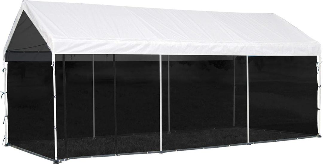 ShelterLogic MaxAP Screen House Enclosure Kit, 10 ft. x 20 ft. (Frame and Canopy Sold Separately), Large