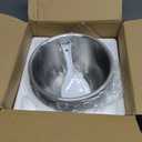 3L/5.5 Cup Stainless Steel Inner Pot Compatible with Zojirushi NS-ZCC10 Rice Cooker, Food-Grade Replacement Cooking Bowl,Uncoated Thickened Inner Pot ReplacementIncludes Rice Spoons