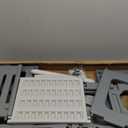 SDADI Mother's Helper Adjustable Height Plastic Kitchen Step Stool for Children, Kids Toddlers Counter Level Learning Stool for Kitchen & Bathroom,Blue and Light Grey