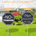 Black Corrugated Plastic Sheets, Thick Blank Poster Board 24x36, Double-Sided Yard Signs for Garage Sale, Yard Sale, Warning, Party Decor & Crafts, 4 Pack