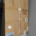 Geetery 36 x 24 Inch Enclosed Bulletin Board with Locking Door Fabric Cork Outdoor Bulletin Board Lockable Display Case, Tamperproof Aluminium Frame Noticeboard Wall-Mounted for School, Office (Gray)