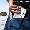 5 x BENTOBEN Clear for iPhone 17 Pro Max Case 2025, Phone Case iPhone 17 Pro Max 6.9" with MagSafe, Magnetic Plated Slim Thin Lightweight Soft TPU Electroplated Shockproof Bumper Protective Cover, Silver