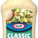 Pack Of 2 Kraft Lite Classic Caesar Dressing, 16 fl oz Bottle, BBD: 08/18/2025