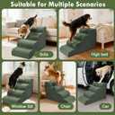 Extra Wid Dog Stairs for Large Dogs, 24" H Pet Steps for High Beds