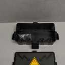 Hrensaw Medium Outdoor Electrical Box(10.6x5.5x4.5inch),Weatherproof Connection Box w/6 Cable Entry,IP54 Waterproof Extension Cord Cover Protect Power Strip,Timer,Plug,Holiday Lights,Black