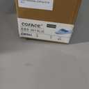 COFACE Womens Flip Flops with Arch Support Ladies Fashion Lightweight Wedge Flip Flops Comfortable Yoga Mat Sole Summer Platform Thong Sandals (Blue)