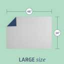 Medline Sofnit 300, Pack of 4 Large Washable Blue Underpads, 34x 48 for use as reusable pet pads, reusable bed pads, great for dogs, cats and bunnies