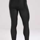 NEOSAN Men's Compression Leggings Base Layer Running Gym Pants (Black, XXL)