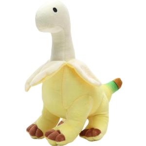11'' Banana Dinosaur Plush Toy, Yellow Dinosur Stuffed Animal, Soft and Creative Design, Perfect Present for Kids and Friends, Ideal Present for Birthdays, Christmas, Children's Day