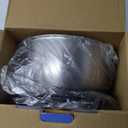 Wildone Mixing Bowls with Airtight Lids Set, 5PCS Stainless Steel Nesting Bowls for Kitchen, with Grater Attachments & Non-Slip Bottoms, Size 5, 3, 2, 1.5, 0.63 QT, Great for Mixing & Serving (Black)